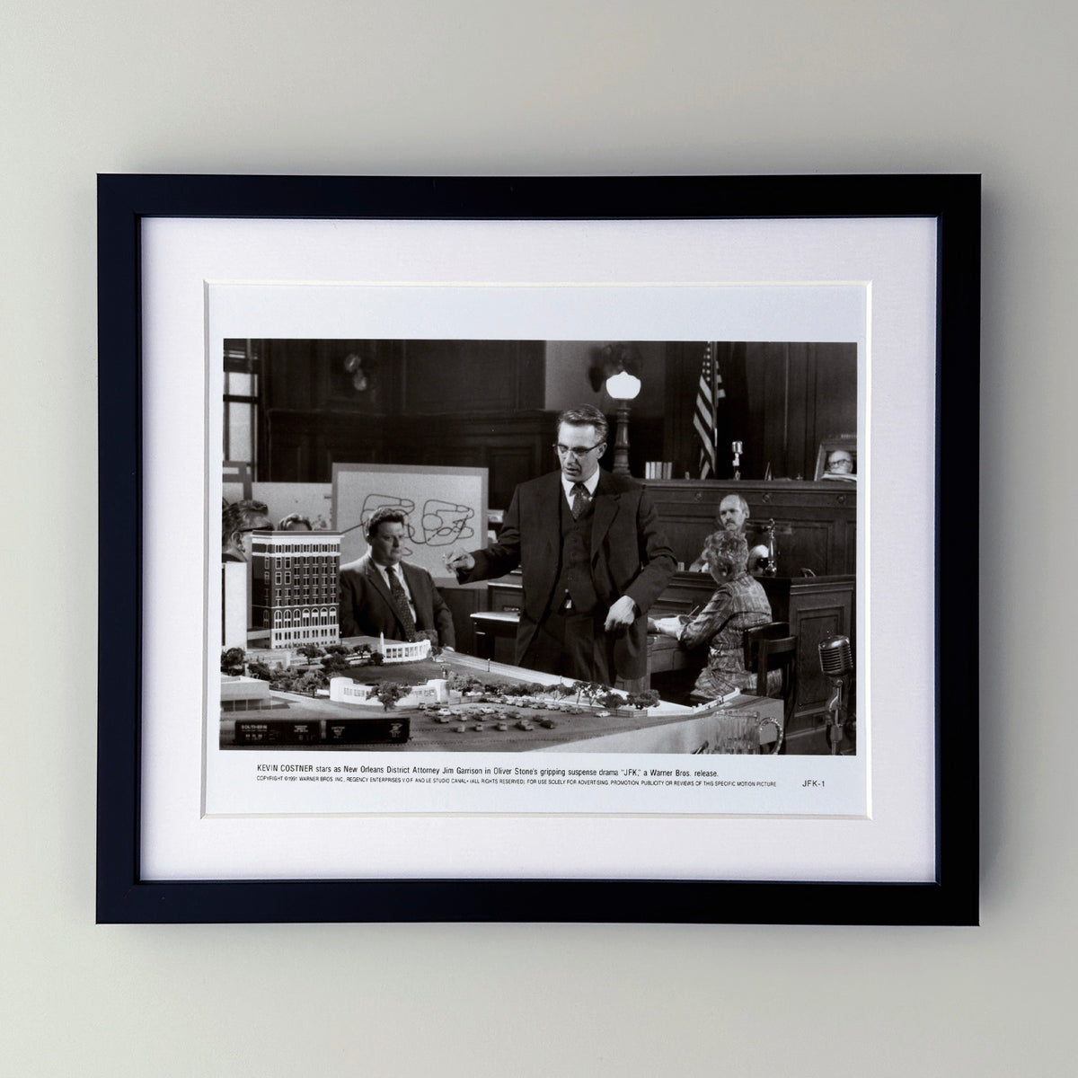 JFK 1991 Publicity Film Movie Press Still Framed
