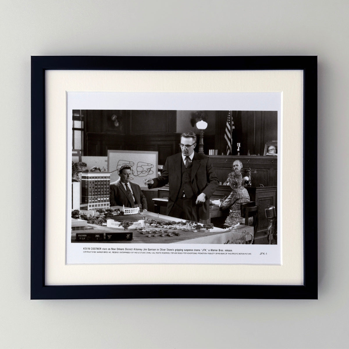 JFK 1991 Publicity Film Movie Press Still Framed