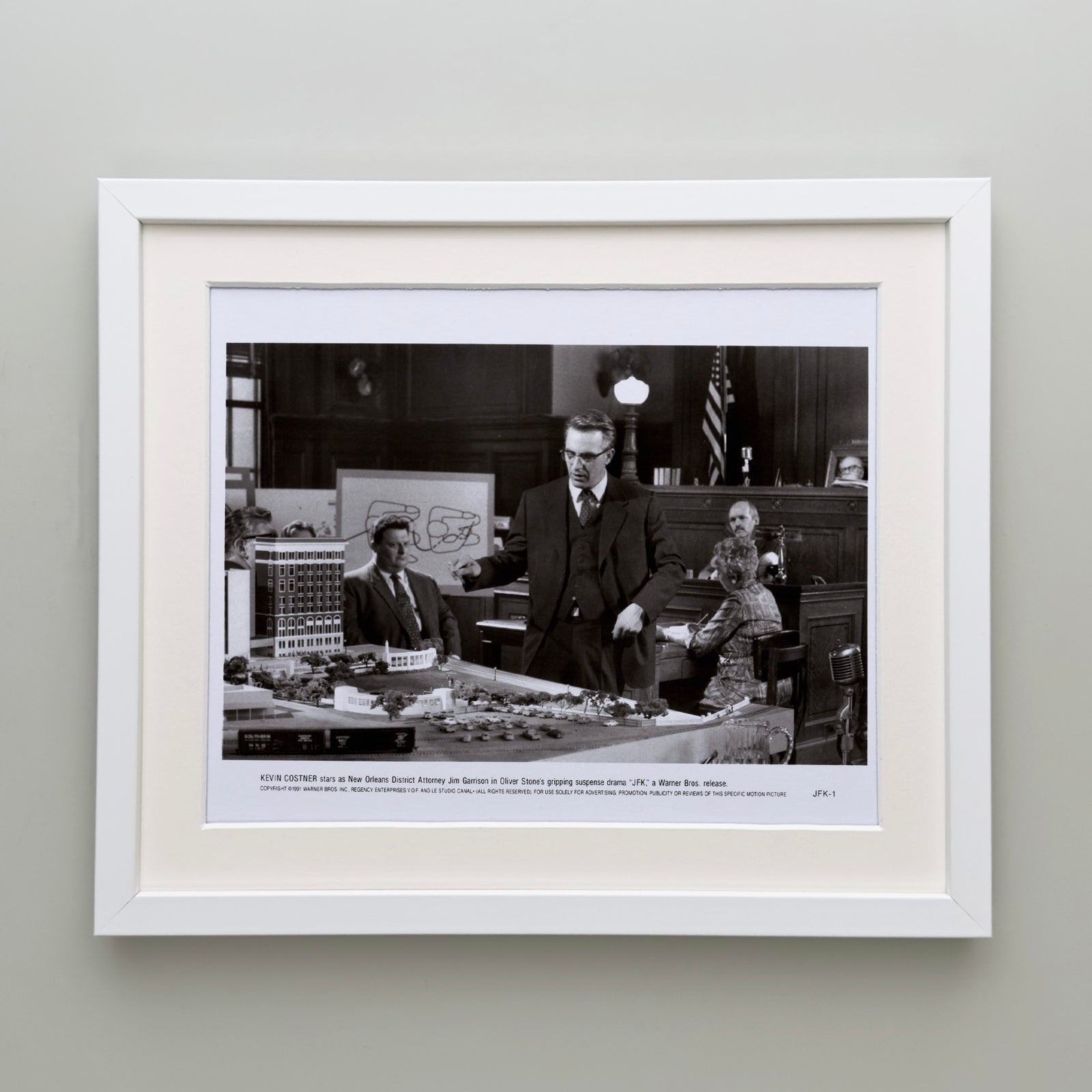 JFK 1991 Publicity Film Movie Press Still Framed