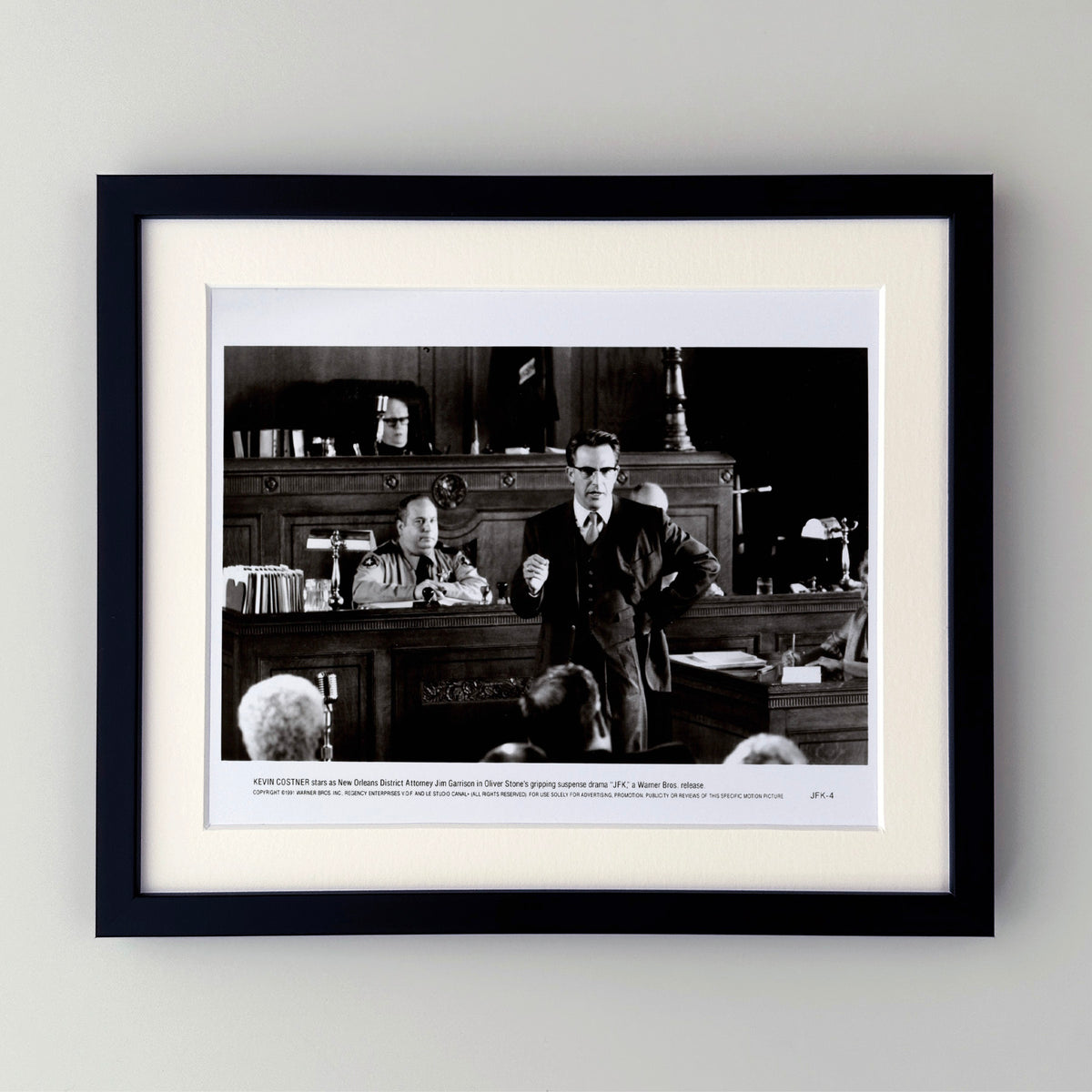 JFK 1991 Publicity Film Movie Press Still Framed