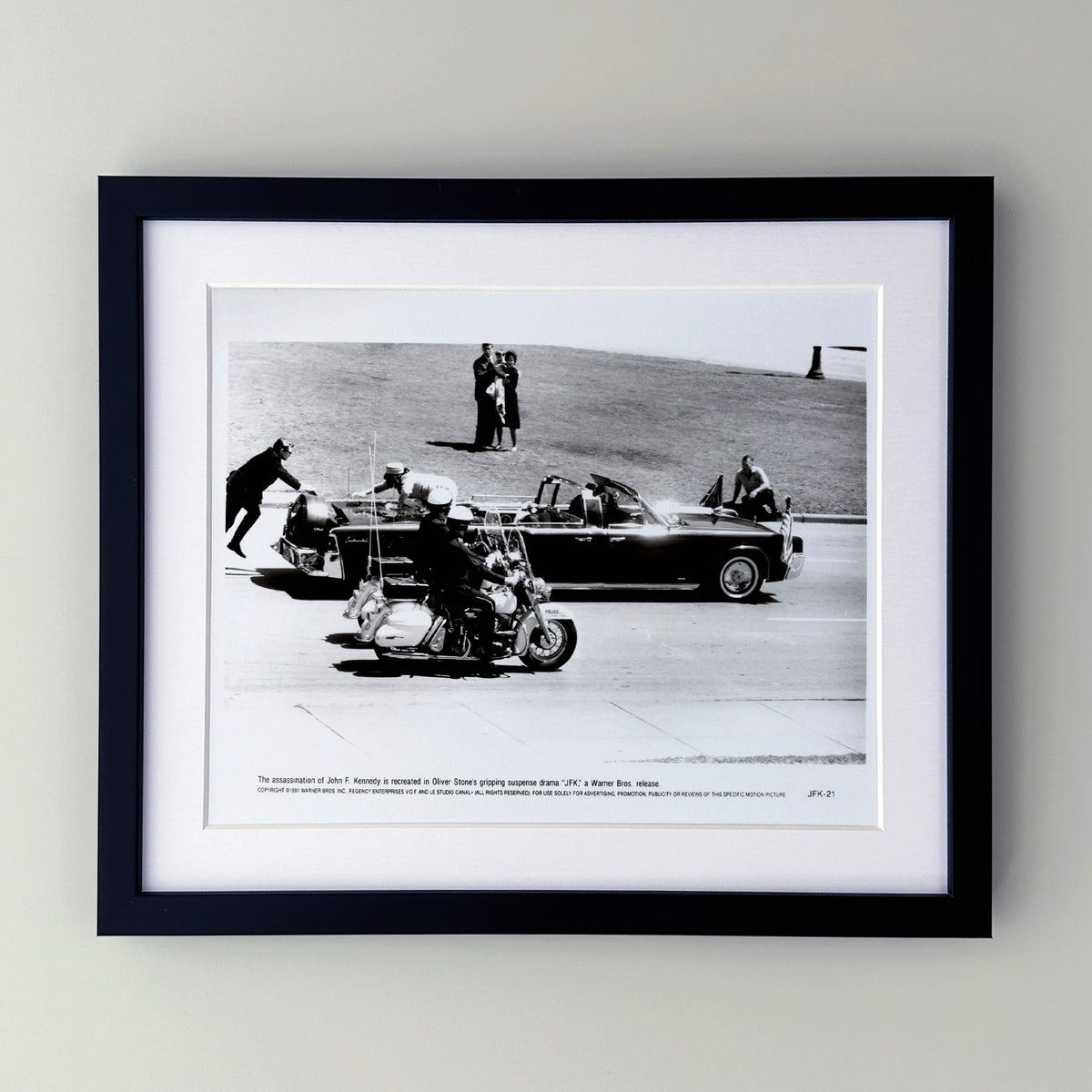 JFK 1991 Publicity Film Movie Press Still Framed