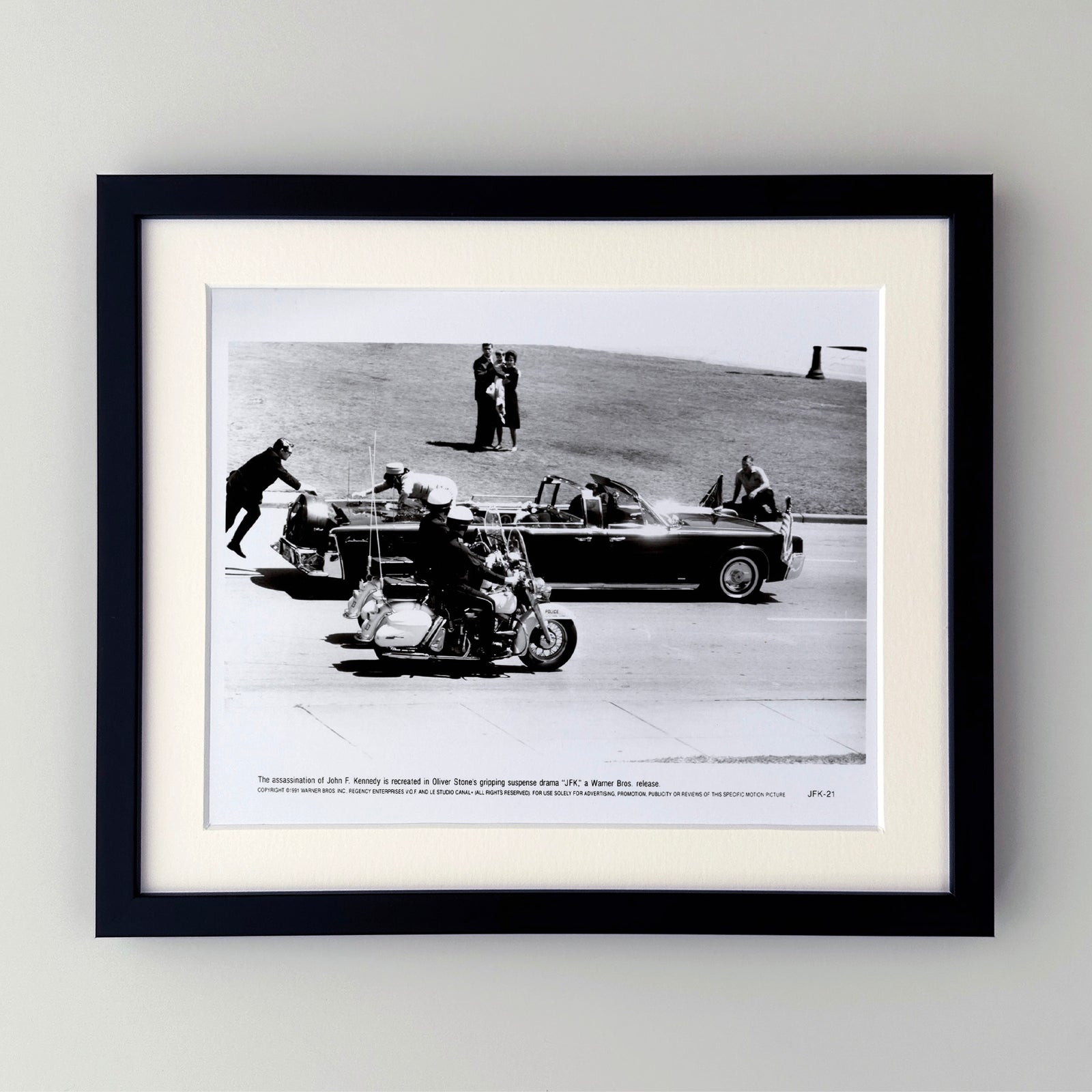 JFK 1991 Publicity Film Movie Press Still Framed