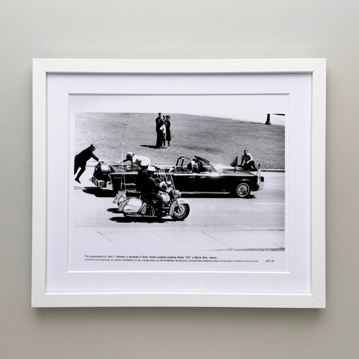 JFK 1991 Publicity Film Movie Press Still Framed