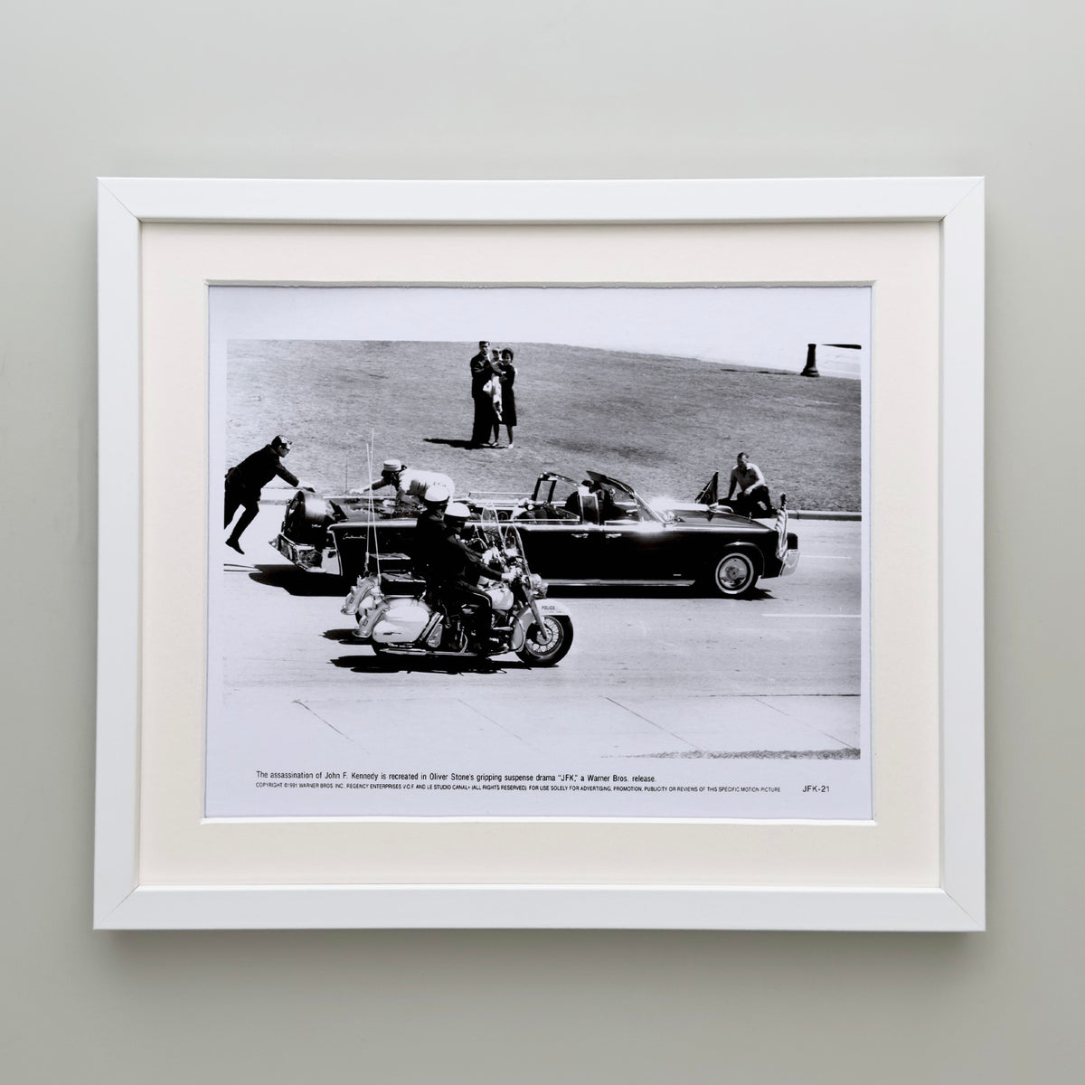 JFK 1991 Publicity Film Movie Press Still Framed