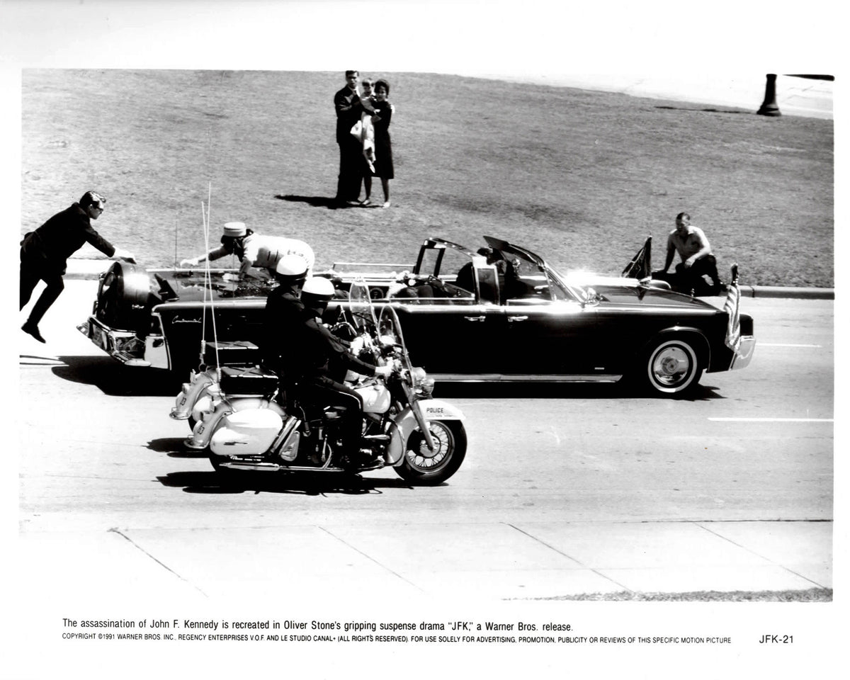 JFK 1991 Publicity Film Movie Press Still Framed