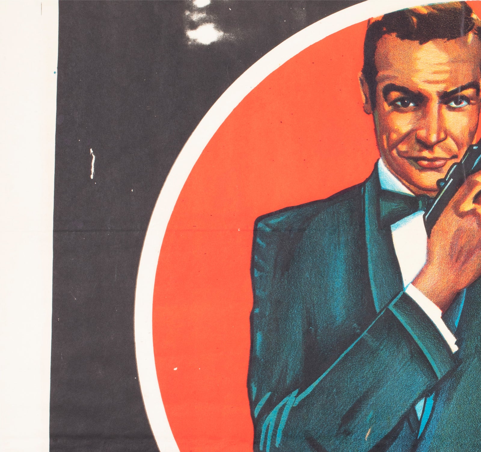 James Bond c1980s Egyptian Festival Film Poster - detail