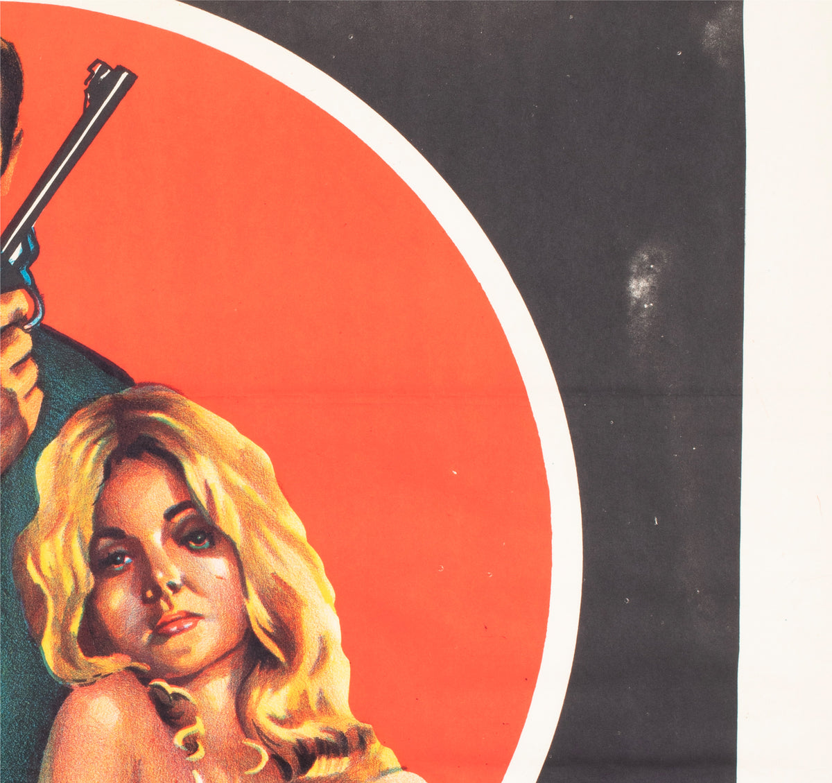 James Bond c1980s Egyptian Festival Film Poster - detail