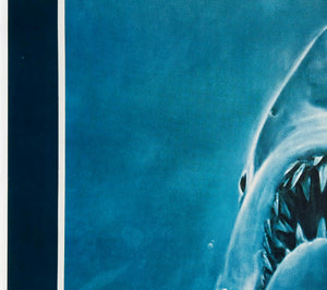 Jaws 1975 French Grande Film Movie Poster, Roger Kastel - detail