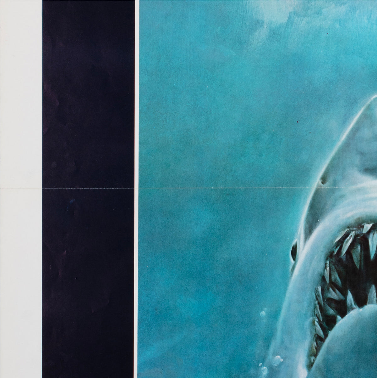 Jaws 1975 US 1 Sheet Film Movie Poster, Roger Kastel - detailJaws 1975 US 1 Sheet Film Movie Poster, Roger Kastel - detail