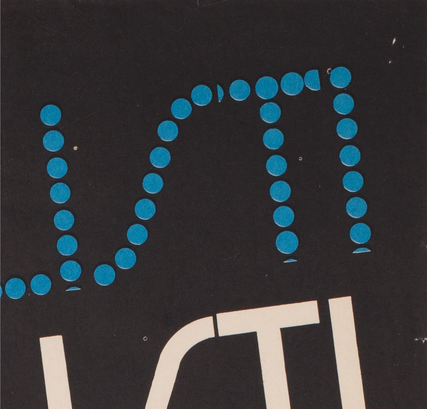 Jaws 1976 Czech A3 Film Movie Poster, Olga Fischerova - detail