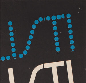 Jaws 1976 Czech A3 Film Movie Poster, Olga Fischerova - detail