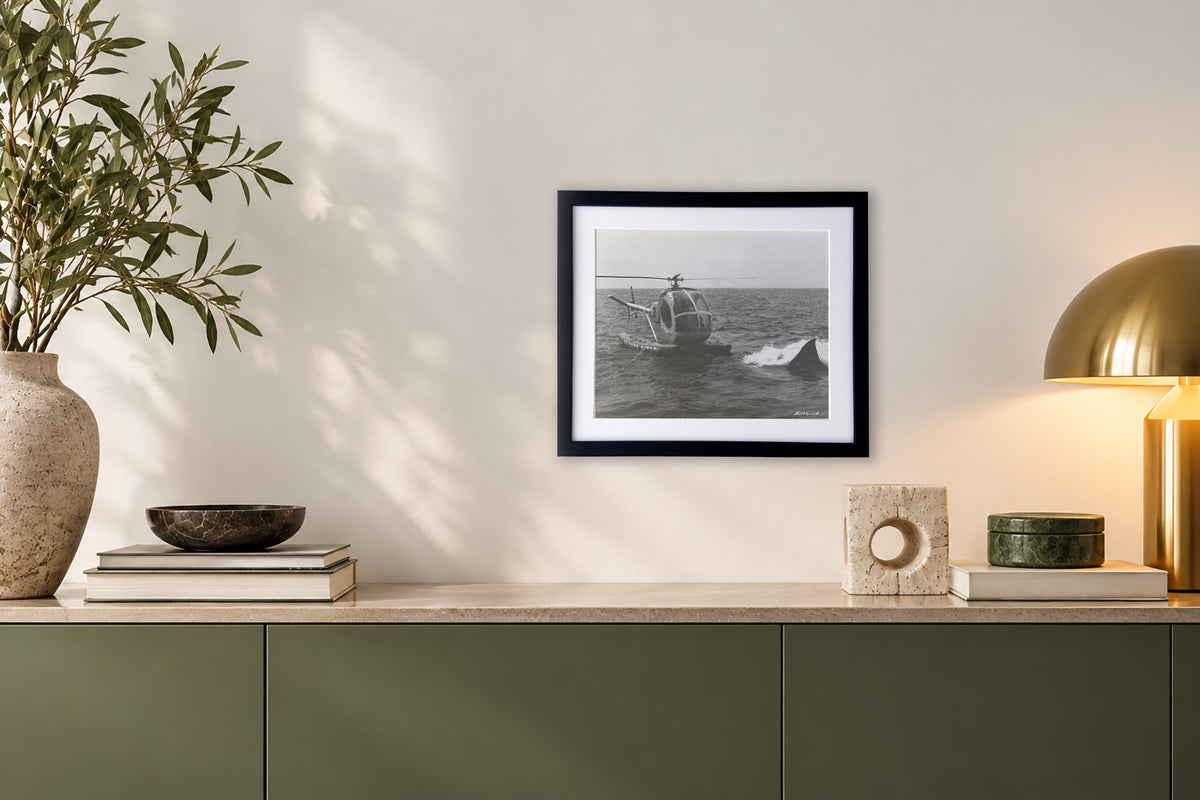 Jaws 2 (1978) Film Movie Press Publicity Still Framed