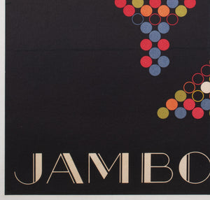 Jazz Jamboree festival 1969 Advertising Poster, Bronislaw Zelek - detail