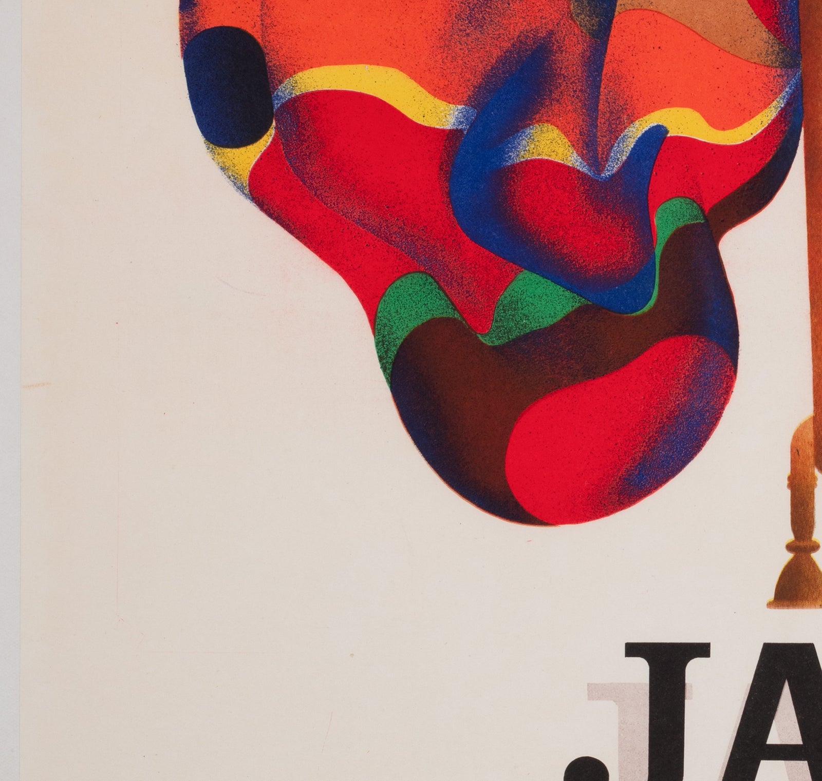 Jazz Jamboree 1975 Polish Jazz Festival Poster, Jedrzejkowski - detail