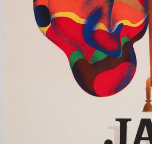 Jazz Jamboree 1975 Polish Jazz Festival Poster, Jedrzejkowski - detail