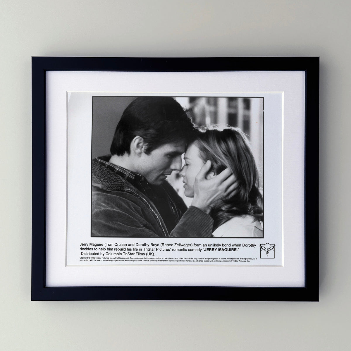 Jerry Maguire 1996 Publicity Film Movie Press Still Framed