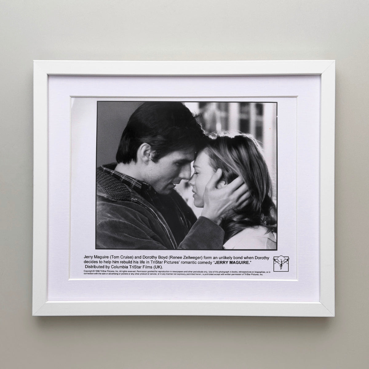 Jerry Maguire 1996 Publicity Film Movie Press Still Framed