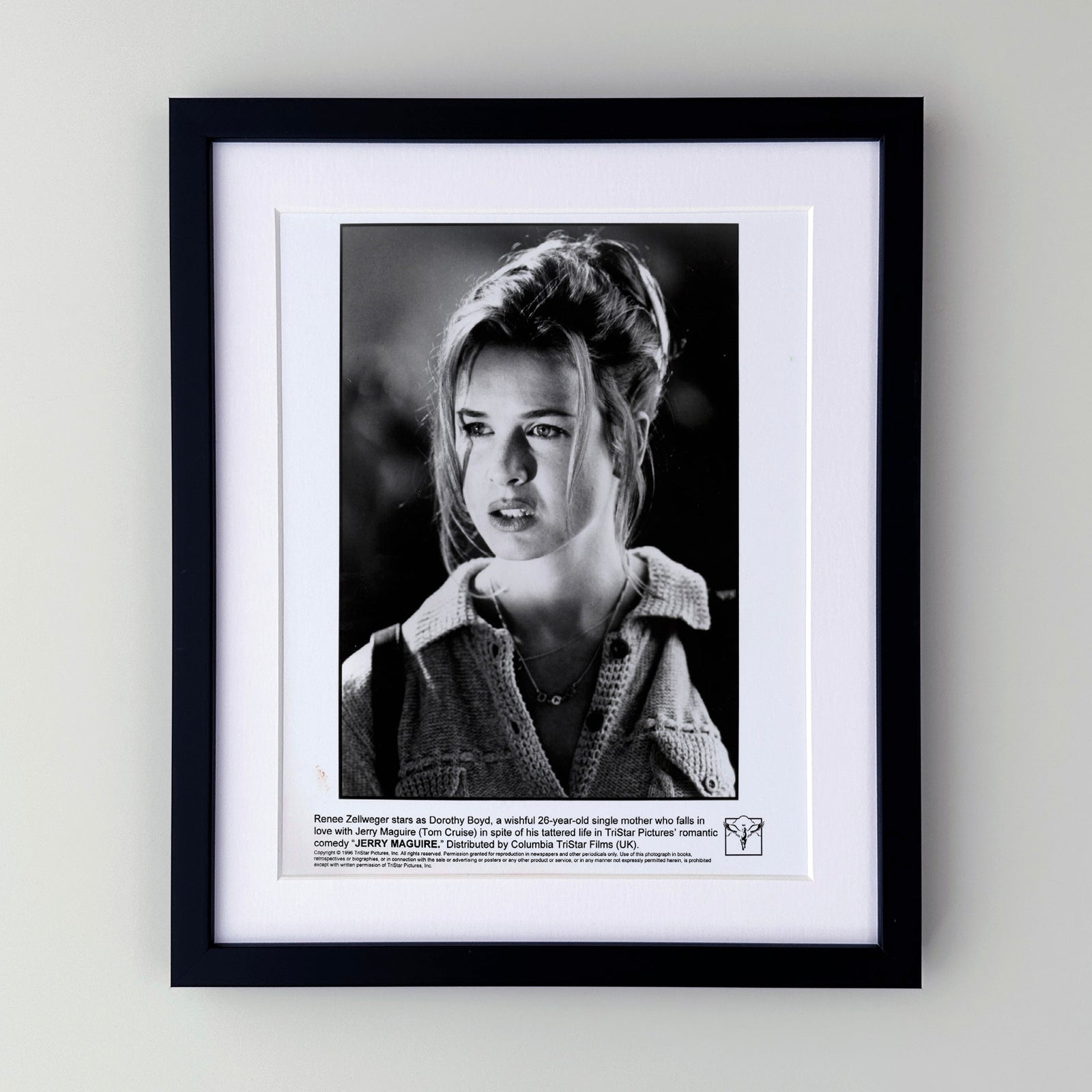 Jerry Maguire 1996 Publicity Film Movie Press Still Framed