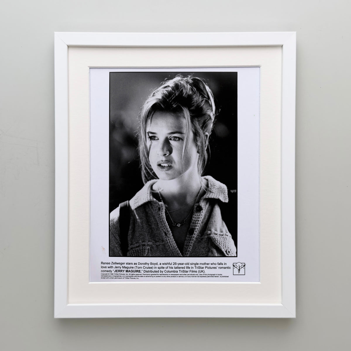 Jerry Maguire 1996 Publicity Film Movie Press Still Framed