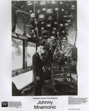 Johnny Mnemonic 1995 Film Movie Press Publicity Still Framed