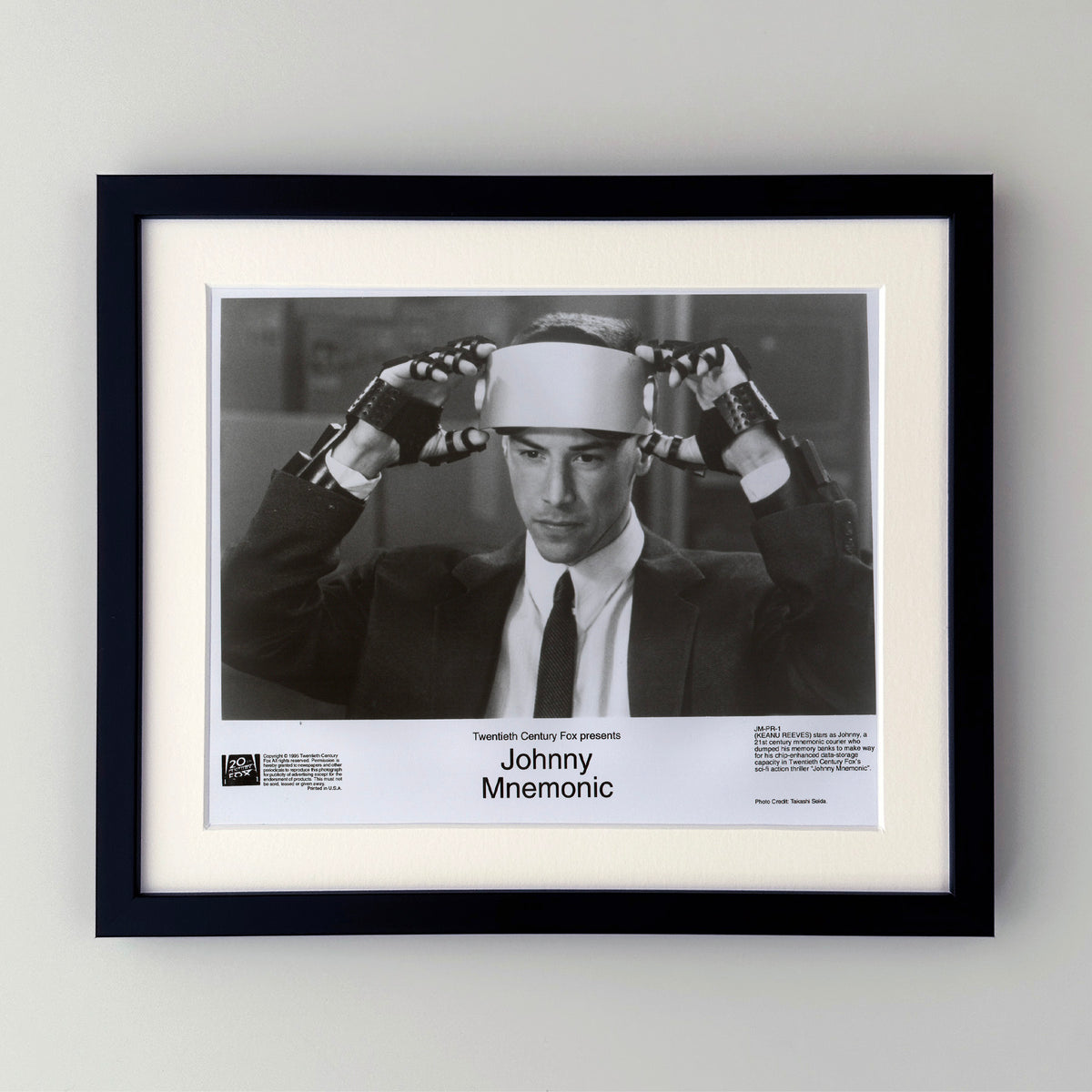 Johnny Mnemonic 1995 Film Movie Press Publicity Still Framed