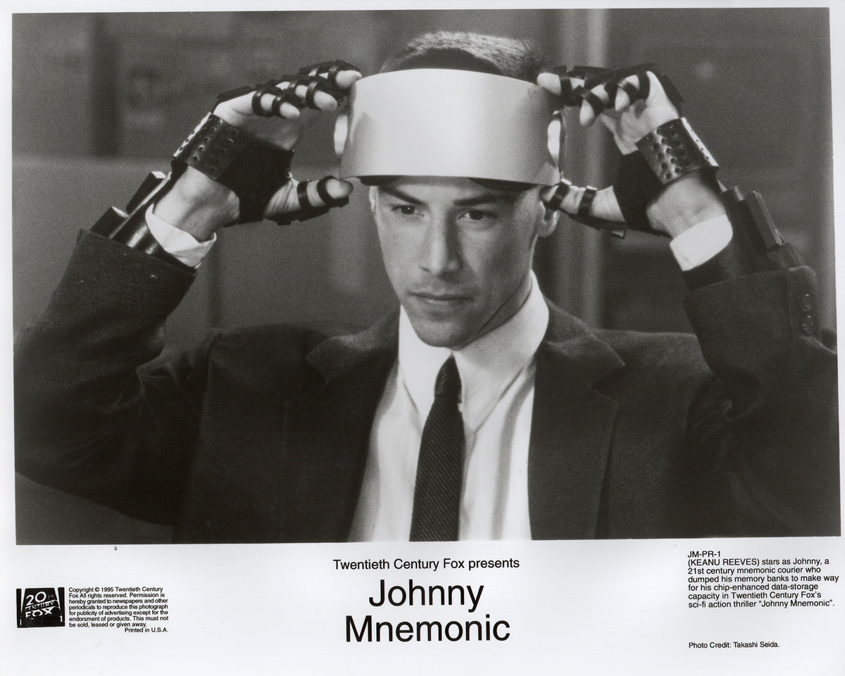 Johnny Mnemonic 1995 Film Movie Press Publicity Still Framed