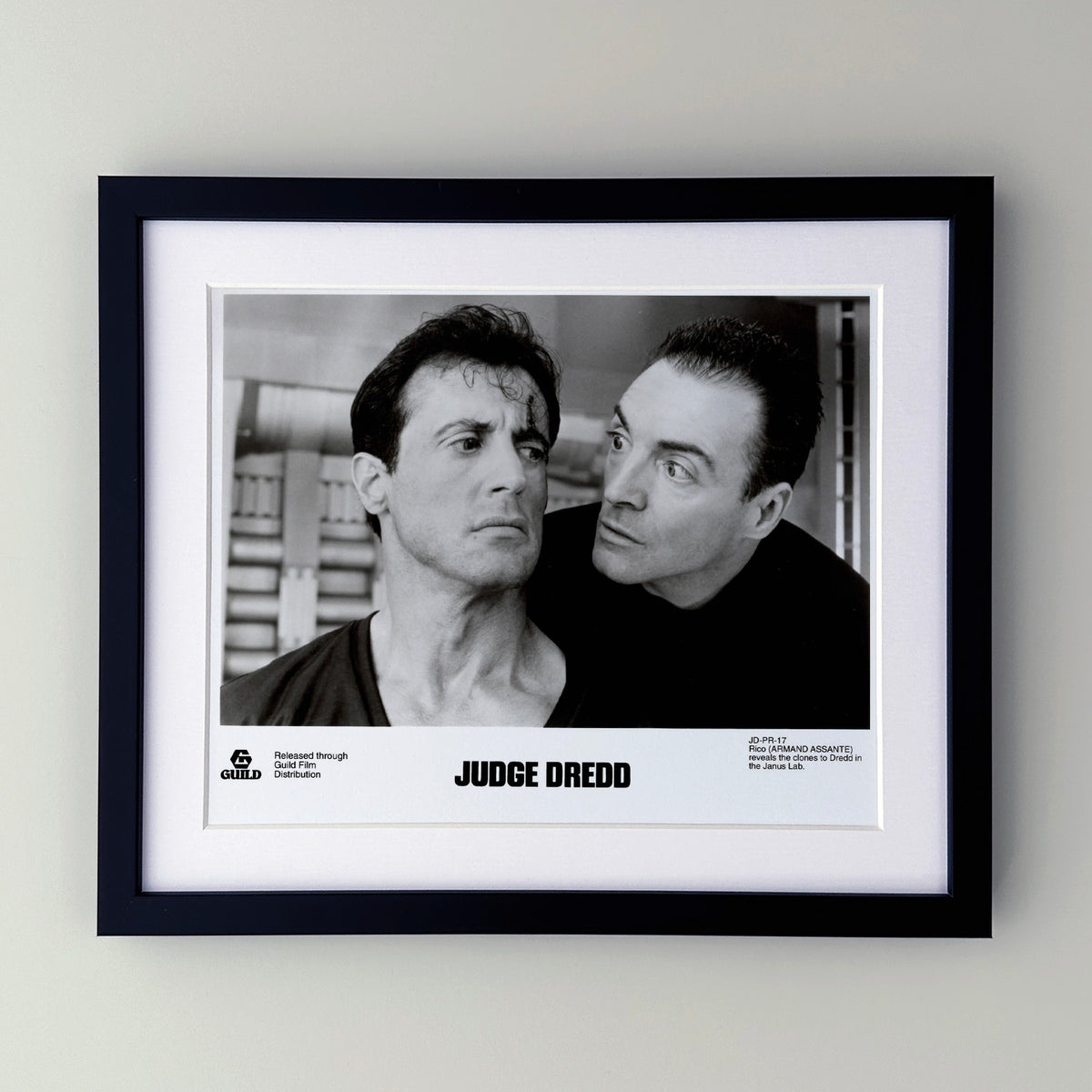 Judge Dredd 1995 Publicity Film Movie Press Still Framed