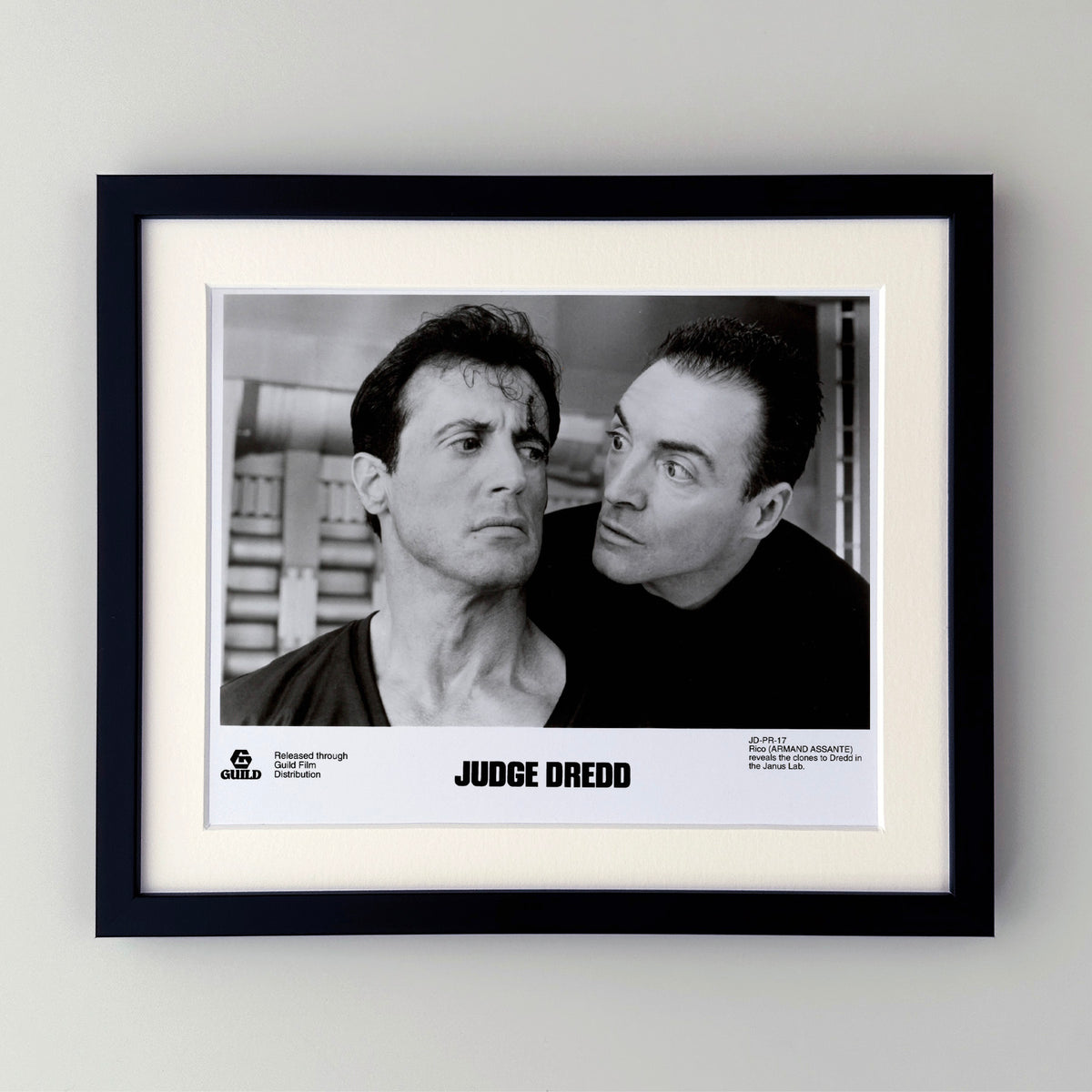 Judge Dredd 1995 Publicity Film Movie Press Still Framed