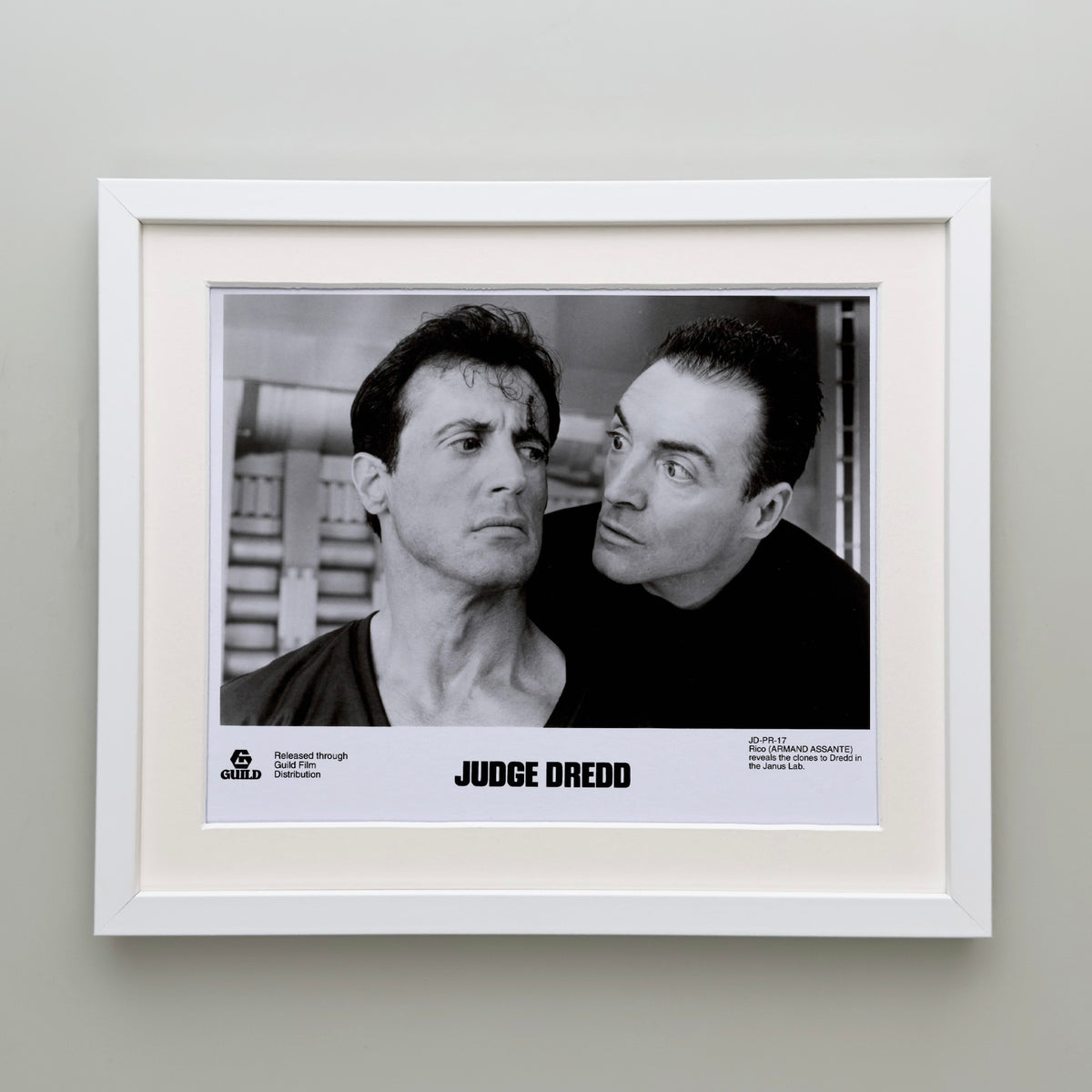 Judge Dredd 1995 Publicity Film Movie Press Still Framed