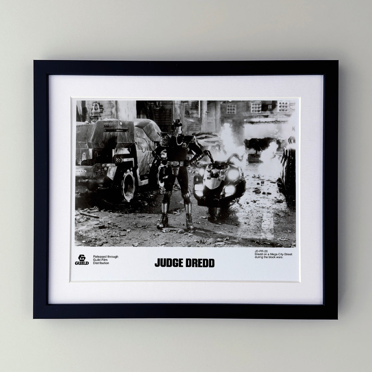 Judge Dredd 1995 Publicity Film Movie Press Still Framed