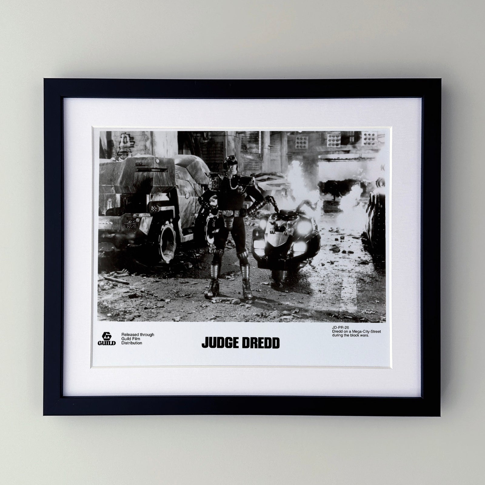 Judge Dredd 1995 Publicity Film Movie Press Still Framed
