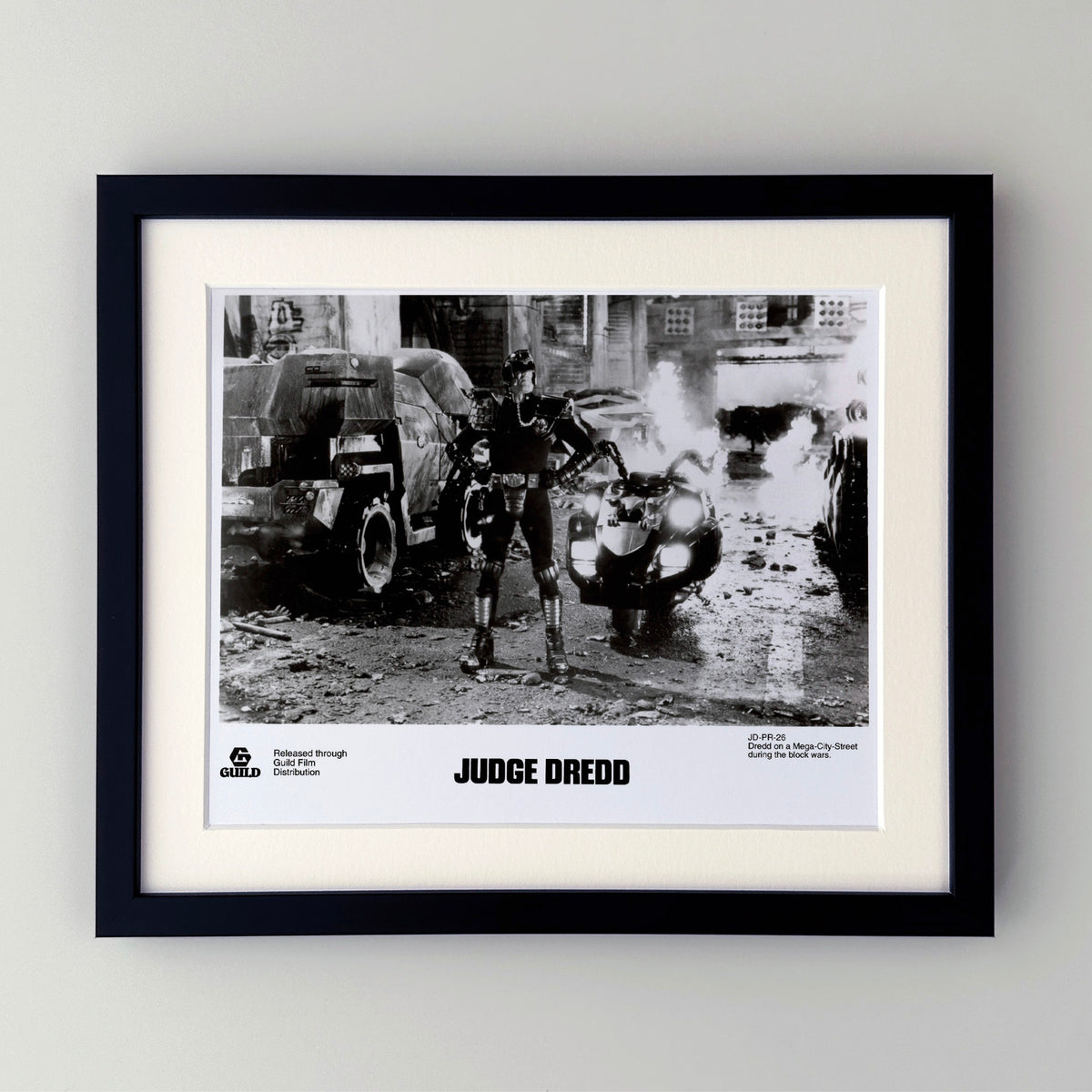 Judge Dredd 1995 Publicity Film Movie Press Still Framed