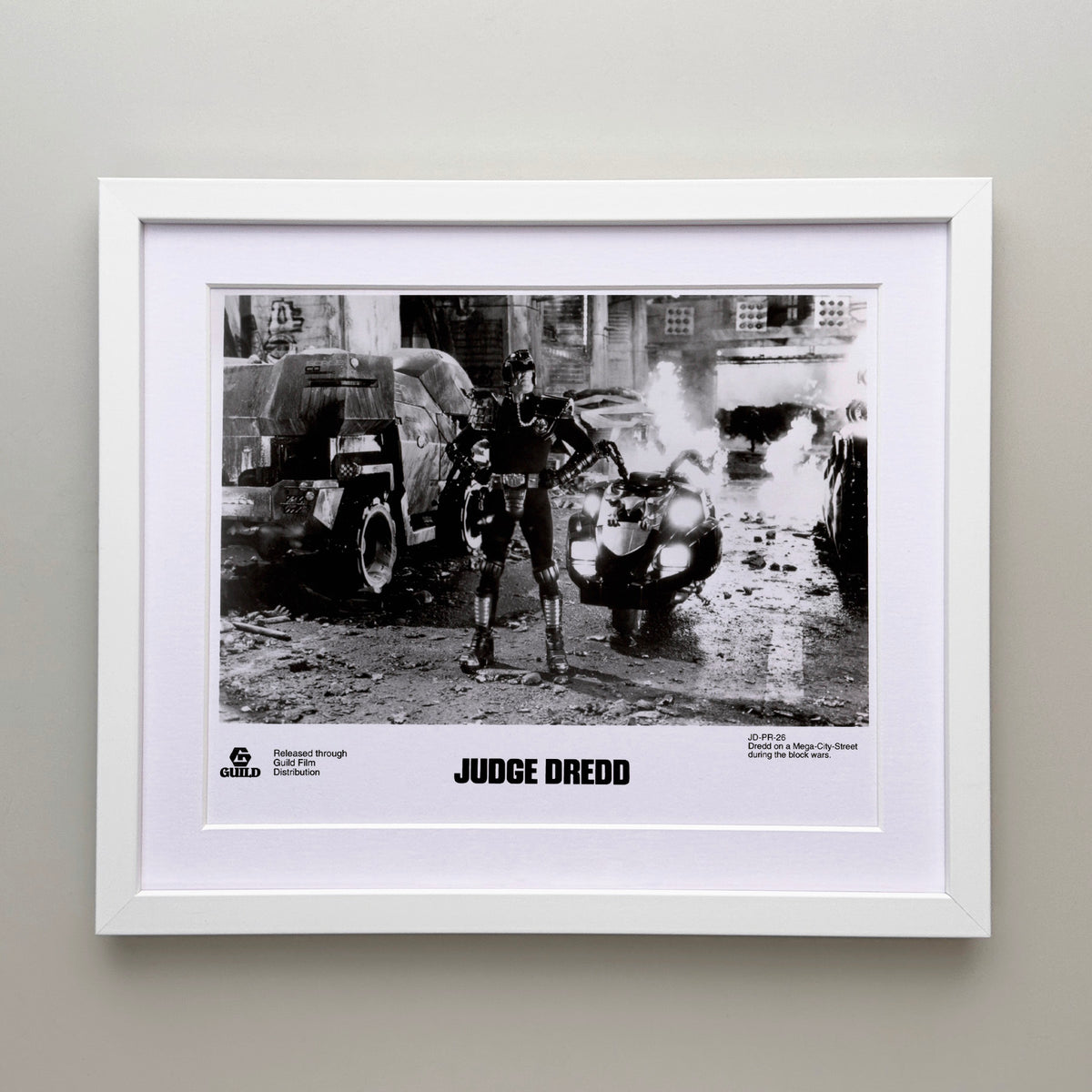 Judge Dredd 1995 Publicity Film Movie Press Still Framed