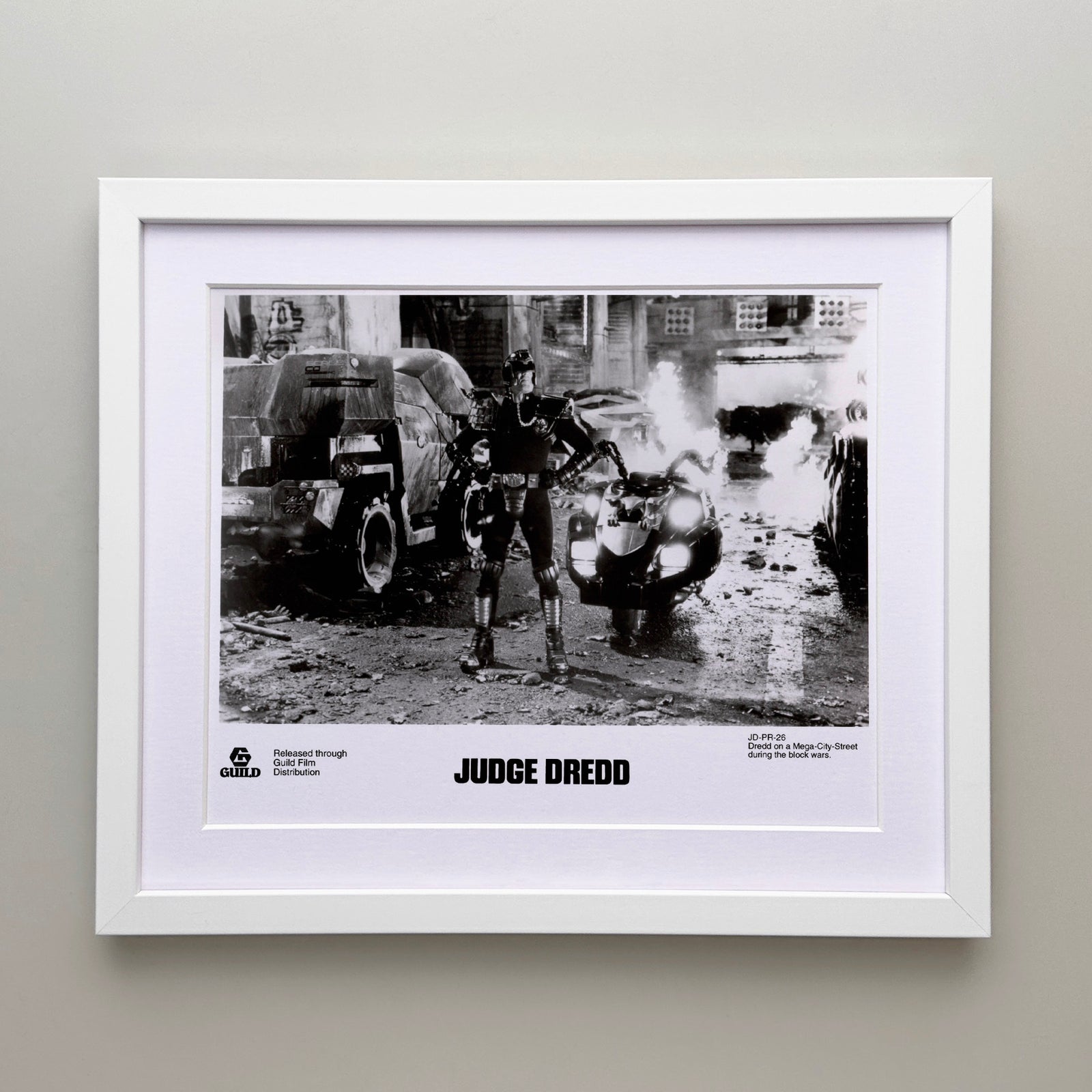 Judge Dredd 1995 Publicity Film Movie Press Still Framed