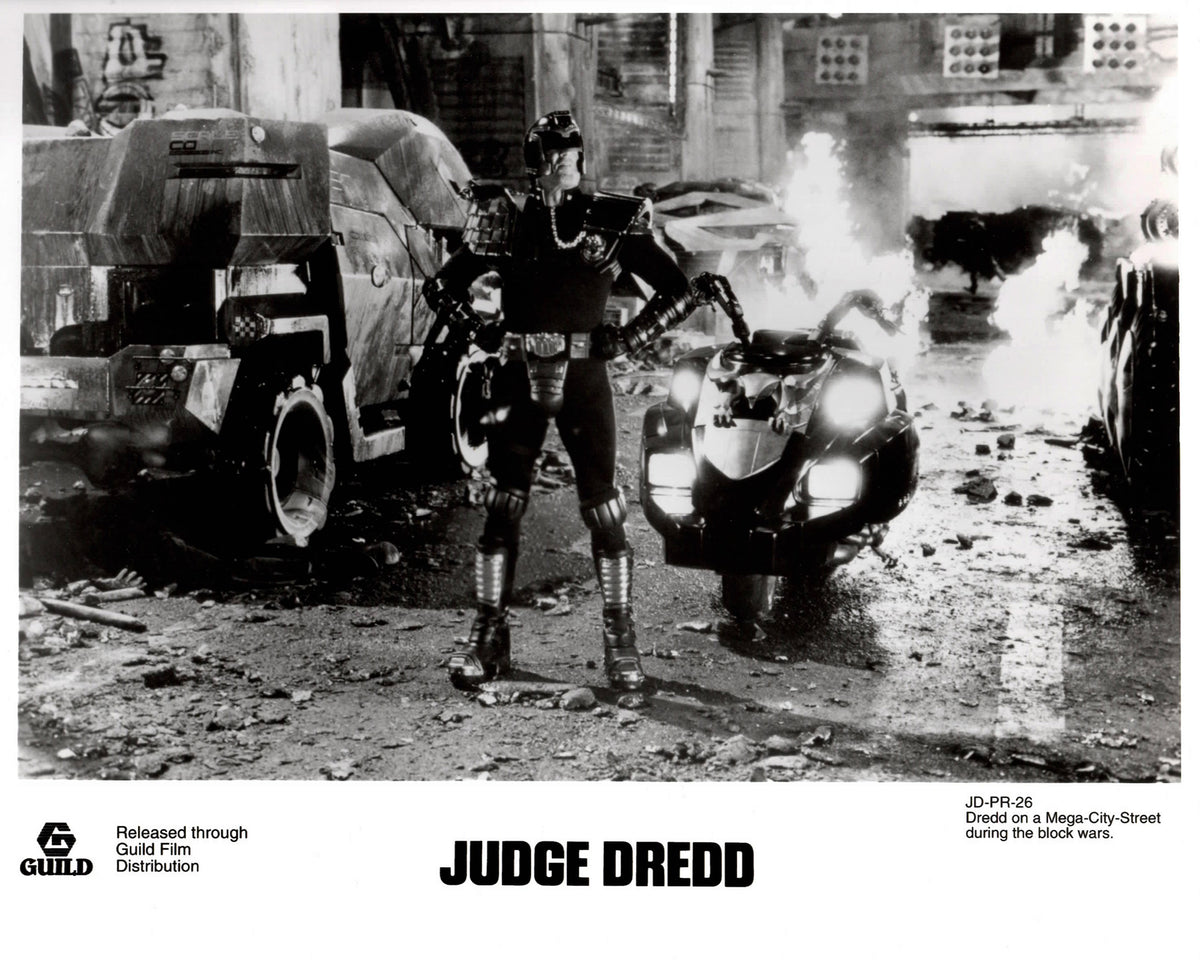 Judge Dredd 1995 Publicity Film Movie Press Still Framed
