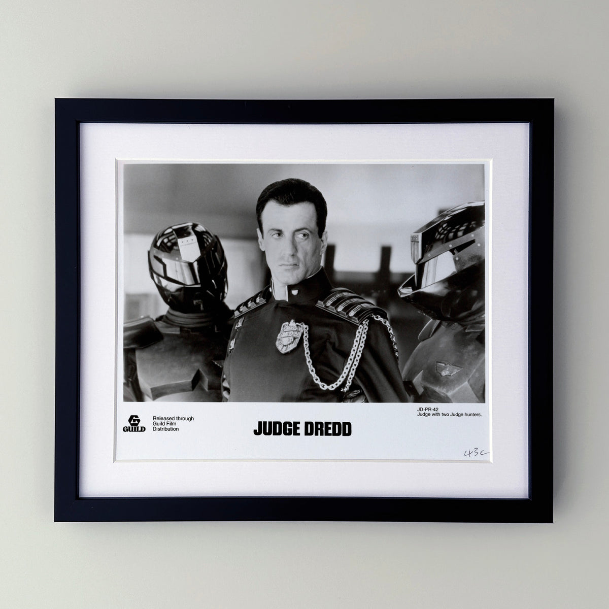 Judge Dredd 1995 Publicity Film Movie Press Still Framed
