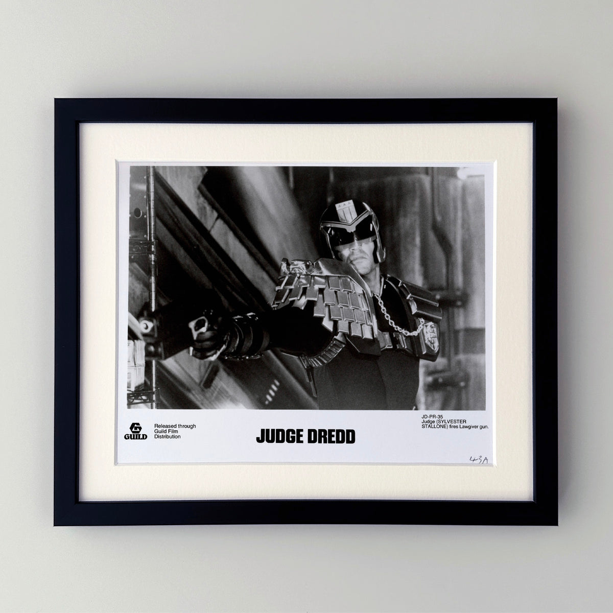 Judge Dredd 1995 Publicity Film Movie Press Still Framed