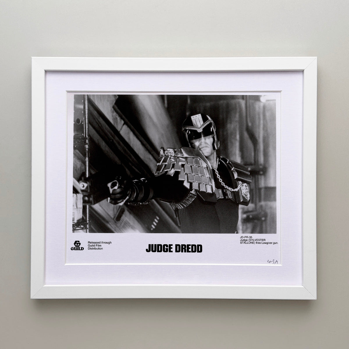 Judge Dredd 1995 Publicity Film Movie Press Still Framed