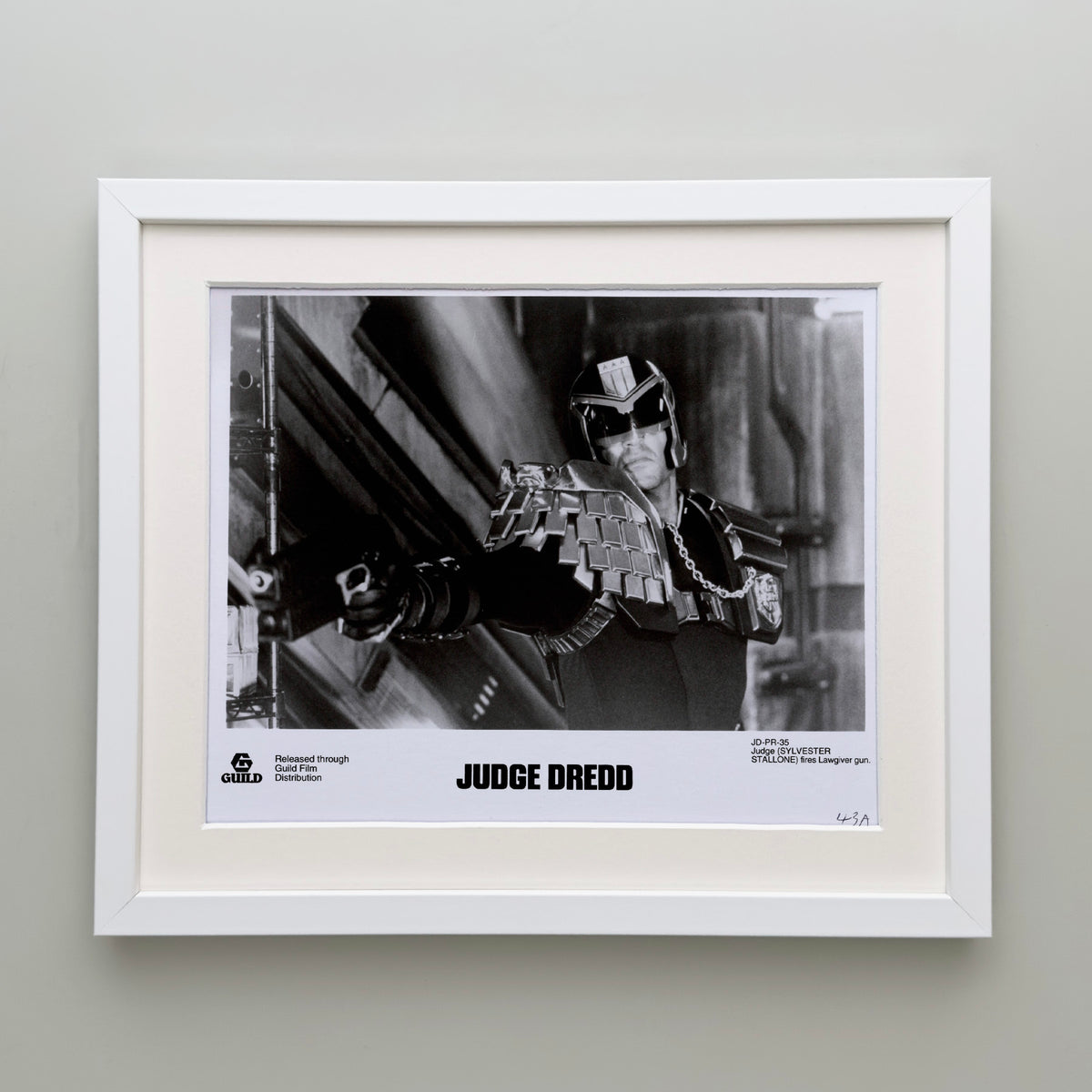 Judge Dredd 1995 Publicity Film Movie Press Still Framed