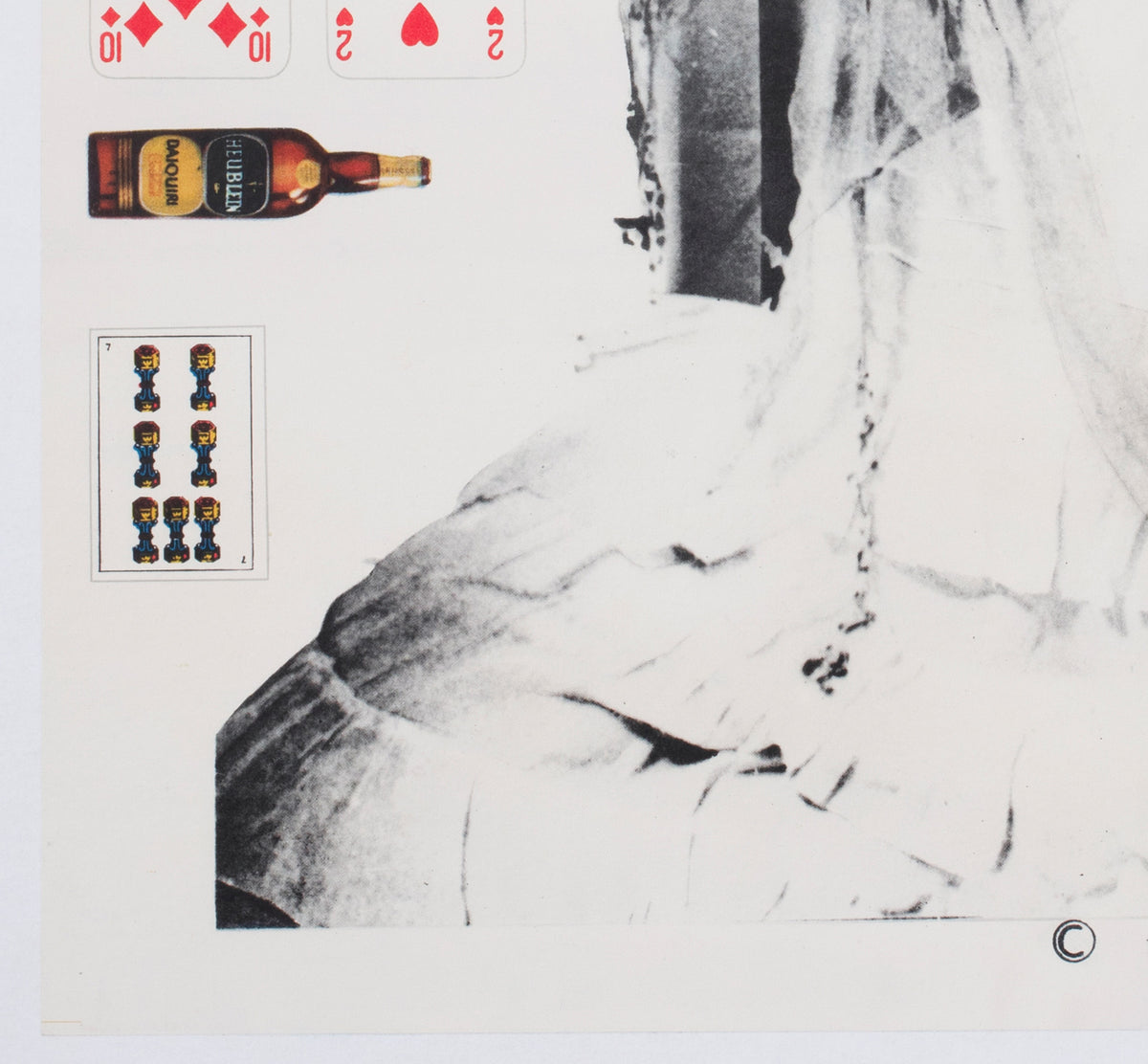 Juliet of the Spirit 1969 Czech A1 Film Movie Poster, Grygar - detail