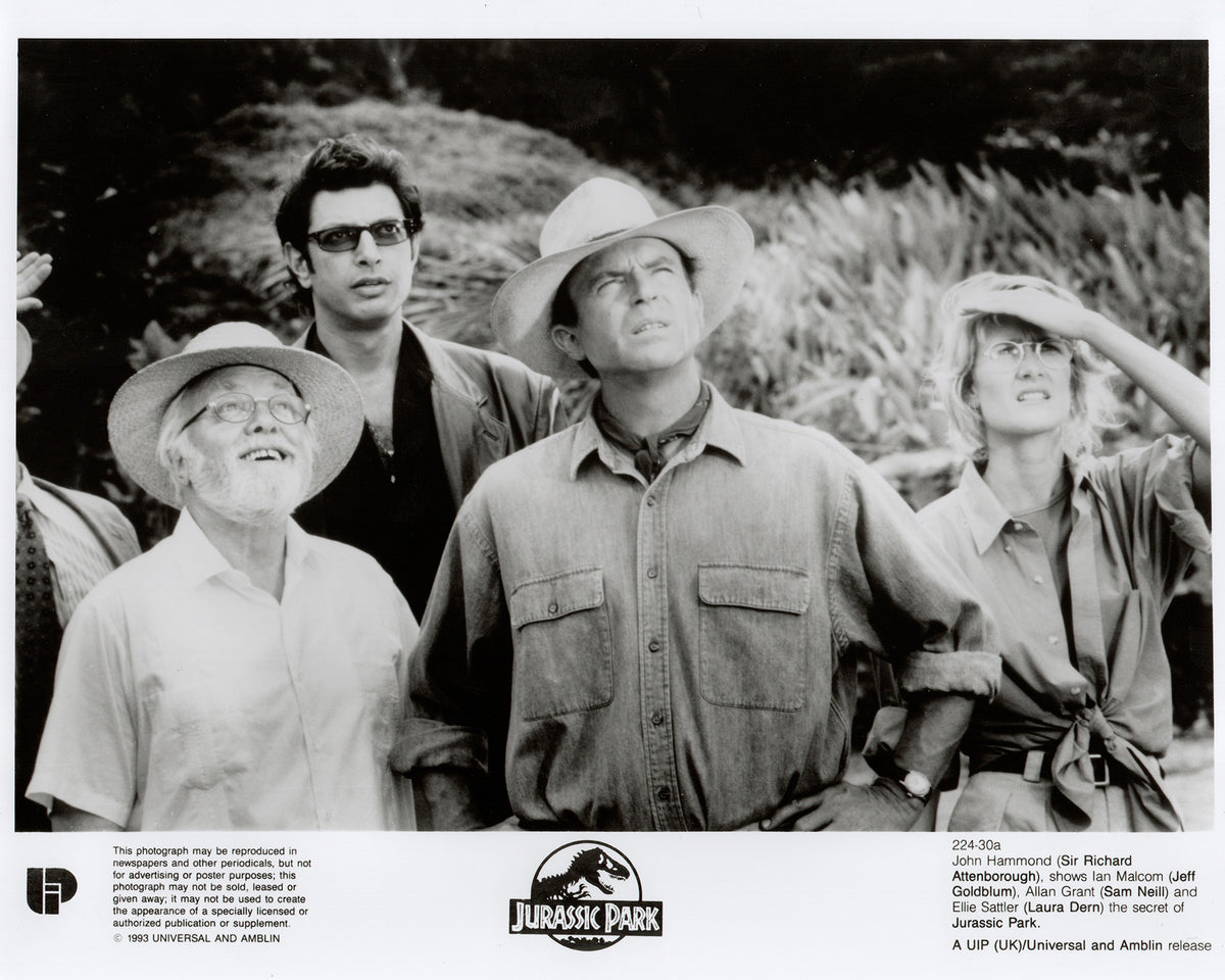 Jurassic Park 1993 Film Movie Press Publicity Still Framed