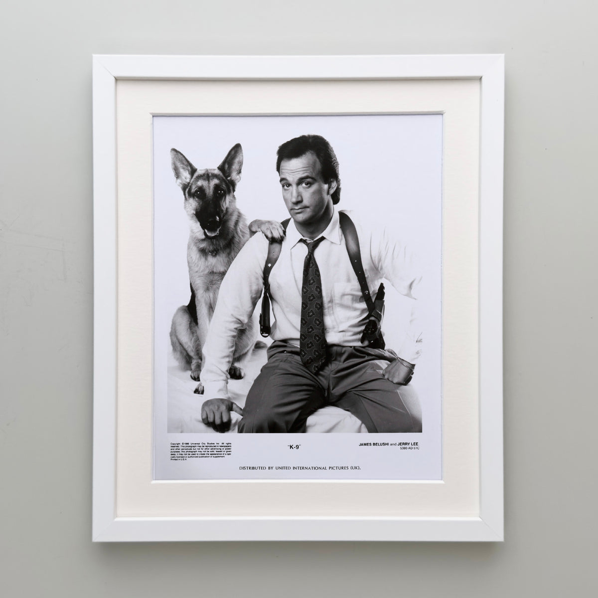 K 9 1989 Film Movie Press Publicity Still Framed