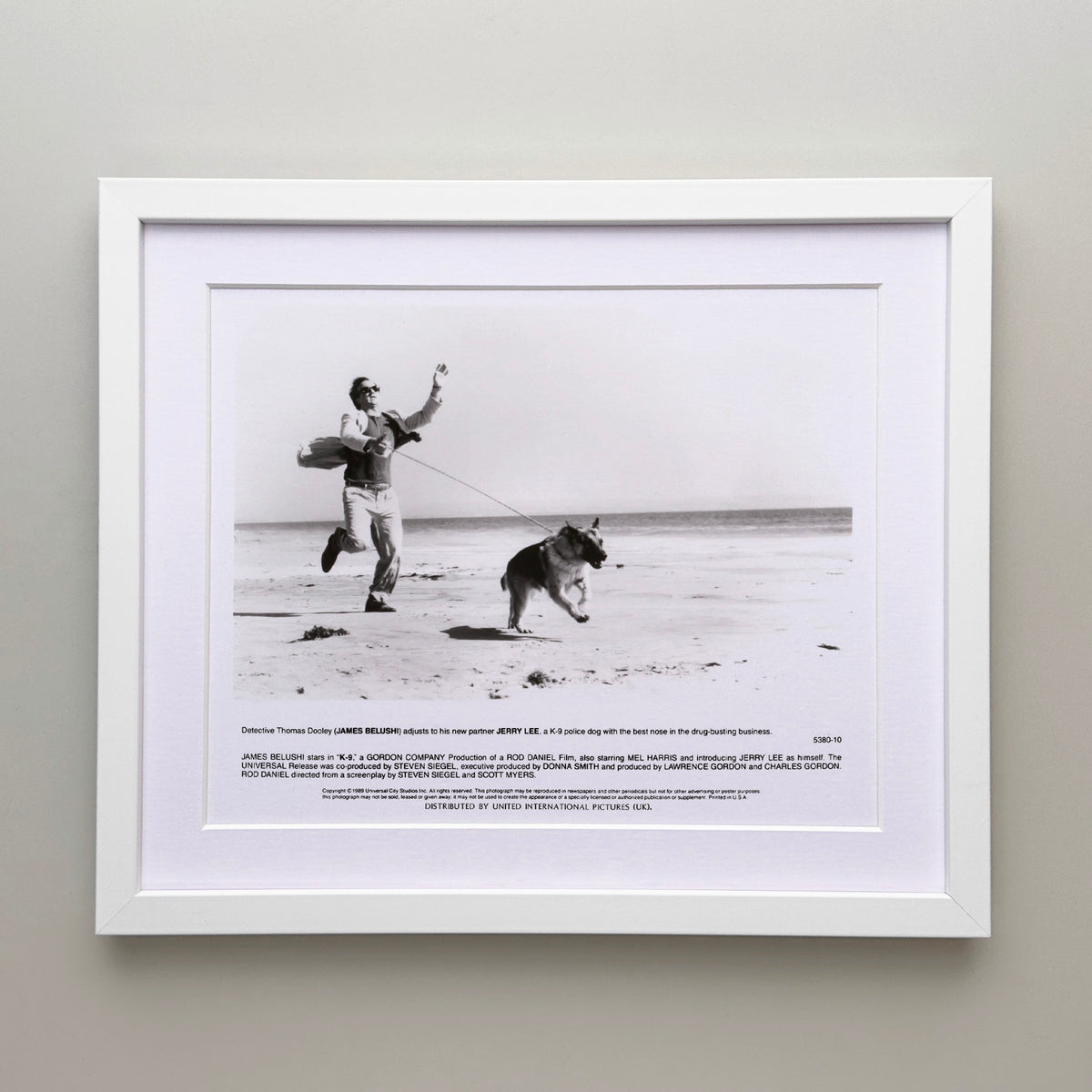 K 9 1989 Film Movie Press Publicity Still Framed