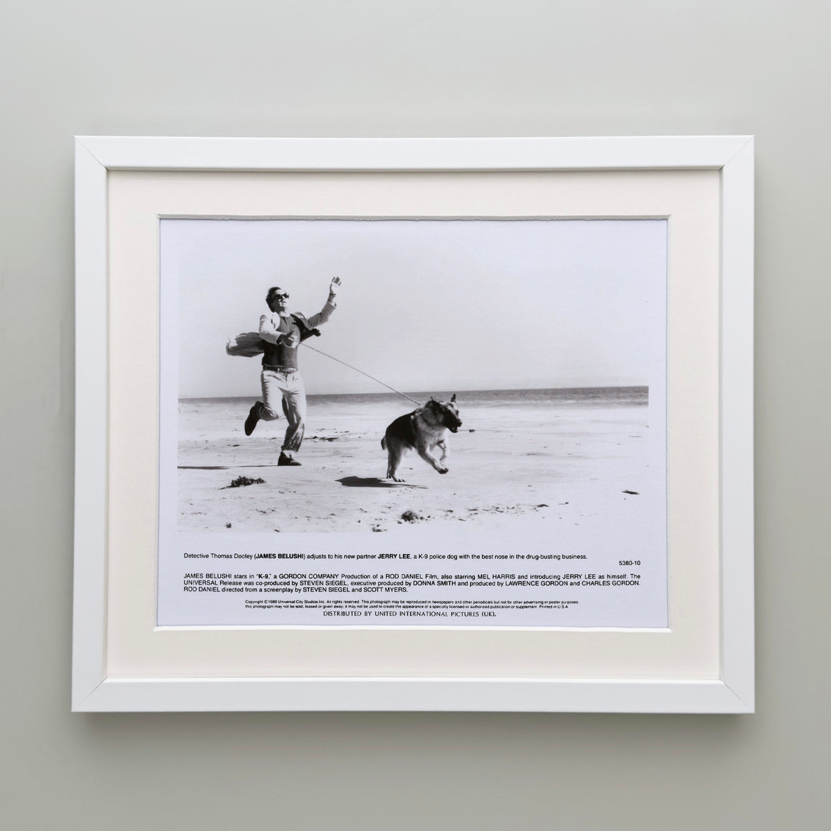 K 9 1989 Film Movie Press Publicity Still Framed