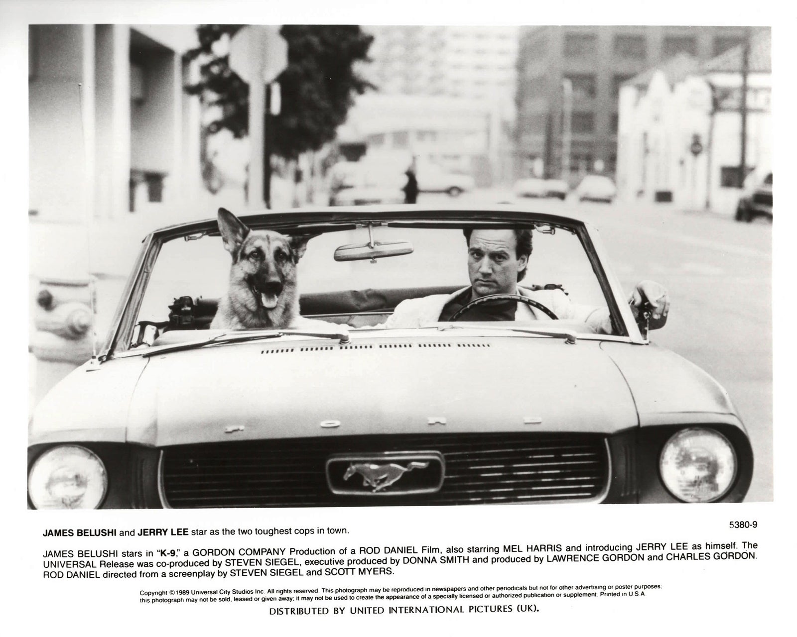 K 9 1989 Film Movie Press Publicity Still Framed