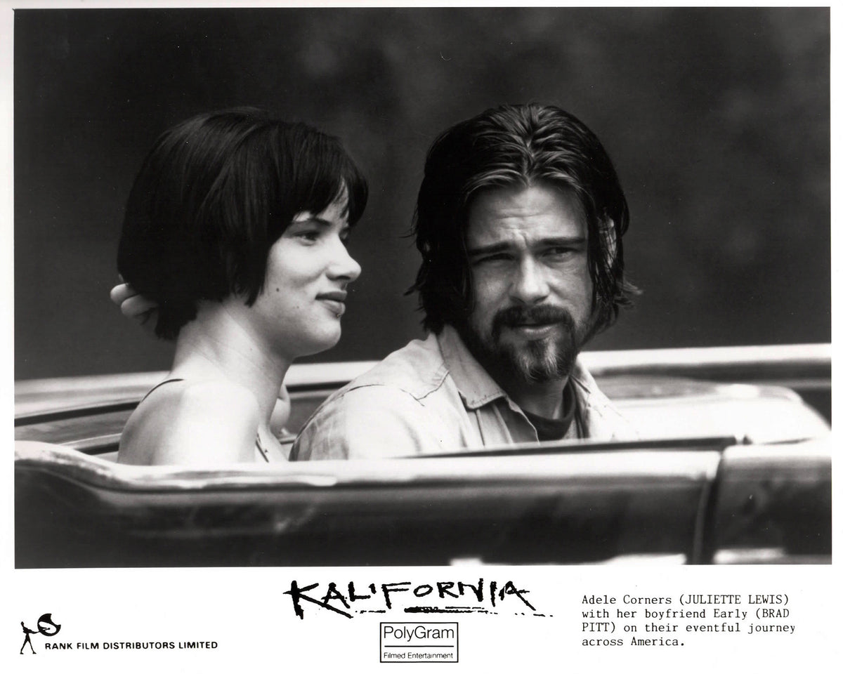 Kalifornia 1993 Publicity Film Movie Press Still Framed