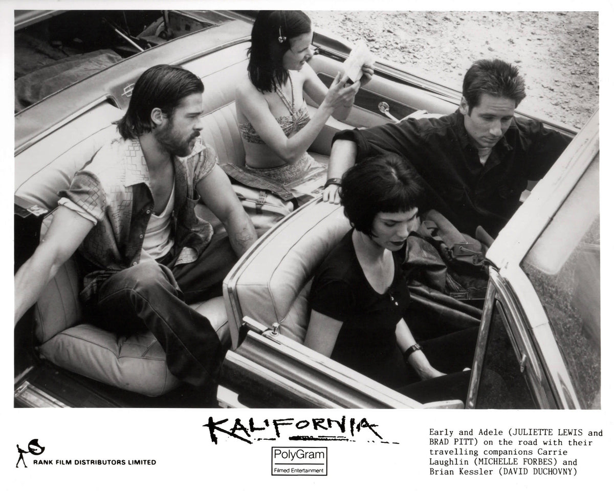 Kalifornia 1993 Publicity Film Movie Press Still Framed