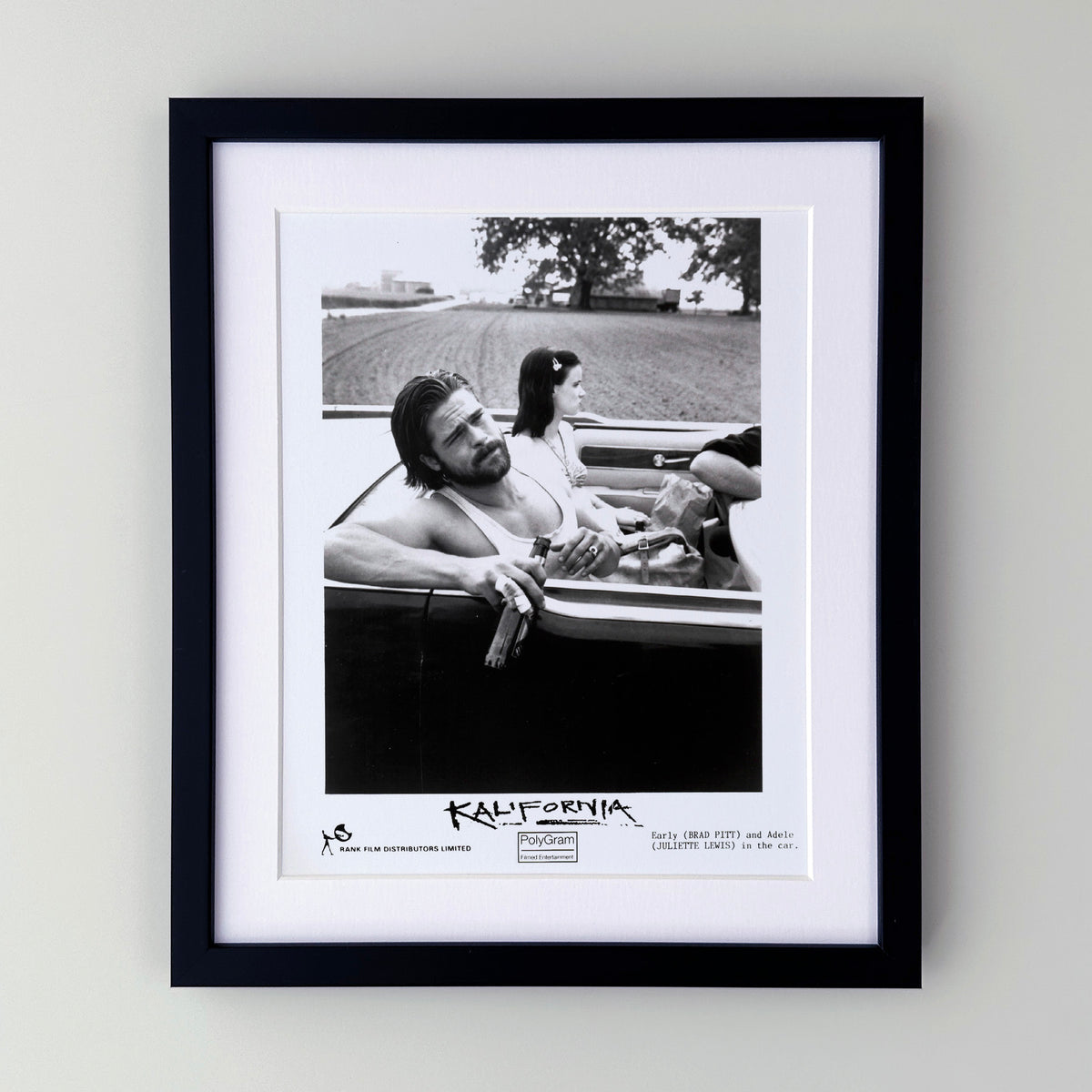 Kalifornia 1993 Publicity Film Movie Press Still Framed