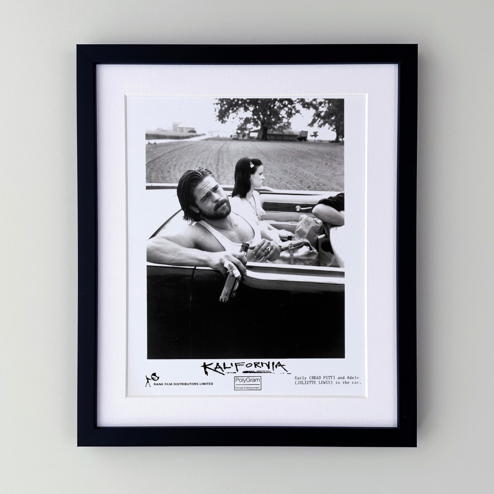 Kalifornia 1993 Publicity Film Movie Press Still Framed