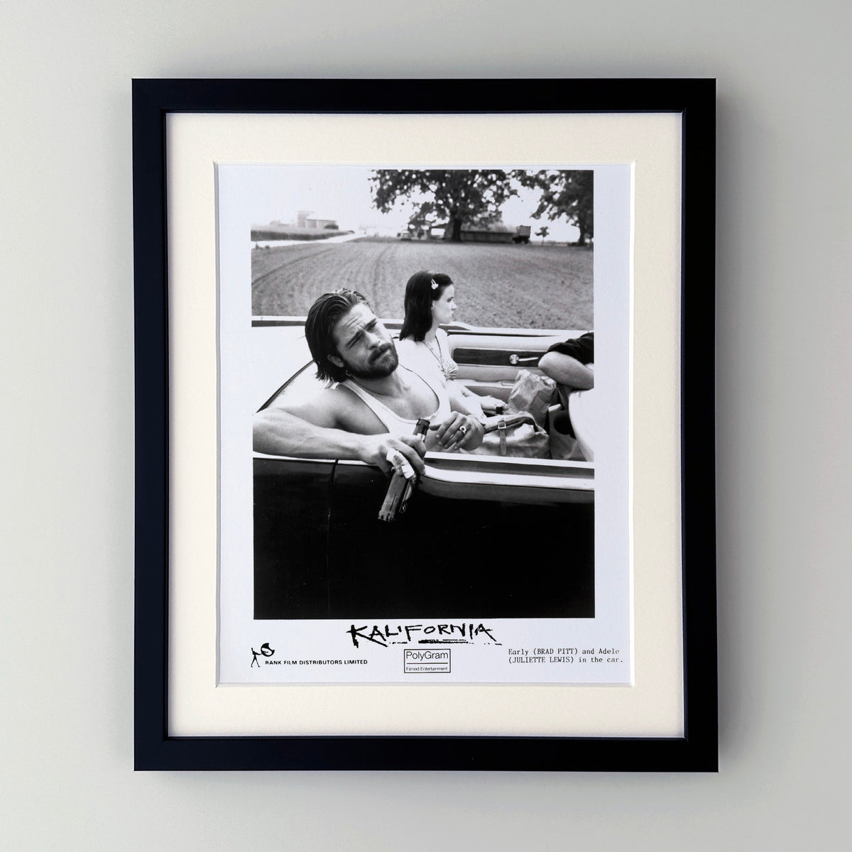 Kalifornia 1993 Publicity Film Movie Press Still Framed